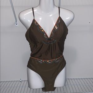 Sequin Tankini